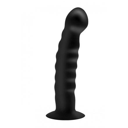 S Pleasures Bumpy Dildo Black